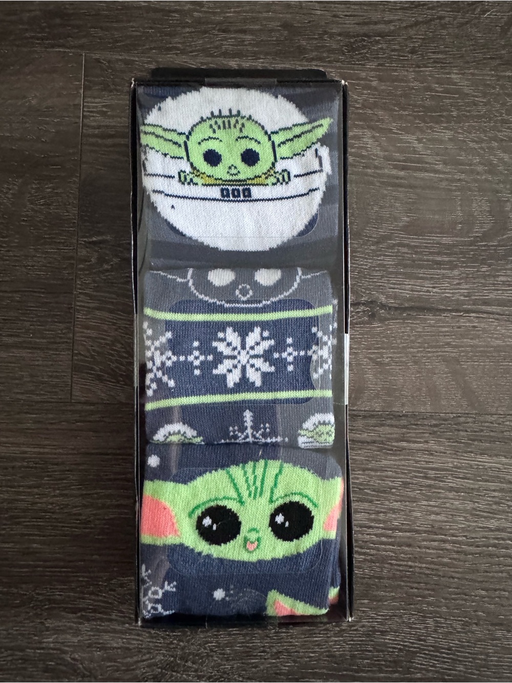 Star Wars Yoda Adult Socks 3 pack